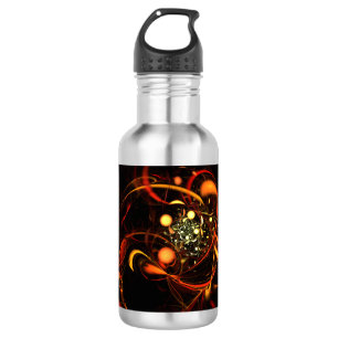 Agua Botella de arte Heartbeat Resumen