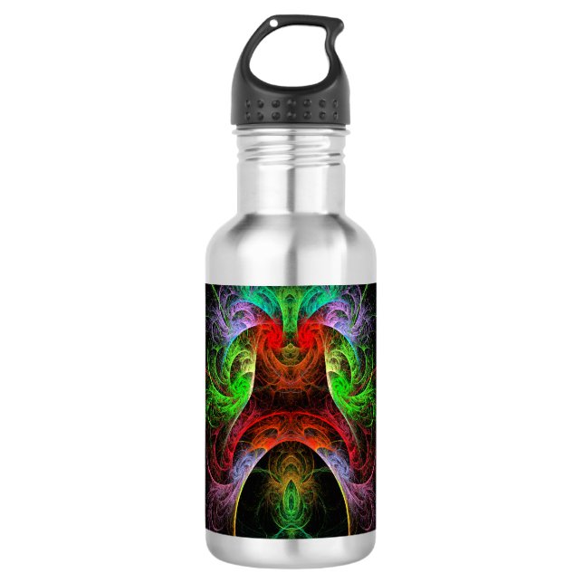 Agua Botella de arte Resumen del Carnaval (Anverso)