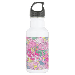 Agua Botella de bebida floral loca