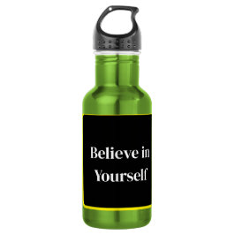 Agua Botella de Cita Inspiradora