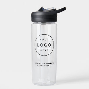 Agua Botella de Hidratación con Logo CamelBak Transpare