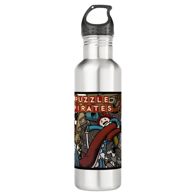 Agua Botella de Kraken (Anverso)