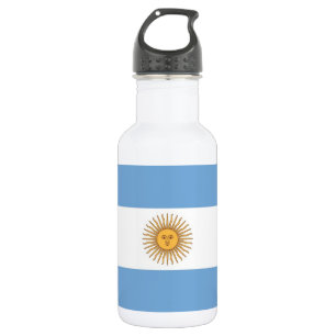 Agua Botella de la bandera argentina para la libertad