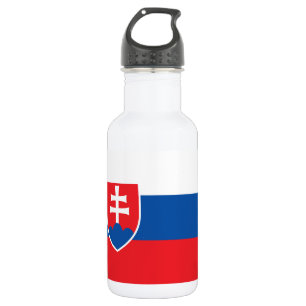 Agua Botella de la bandera de Eslovaquia para la libert