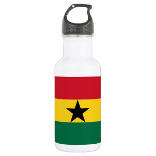 Agua Botella de la bandera de Ghana para la libertad