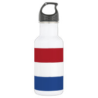 Botella de la bandera de los Países Bajos para la 
