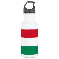 Botella de la bandera húngara de la libertad