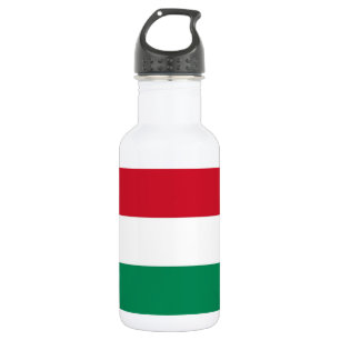 Agua Botella de la bandera húngara de la libertad