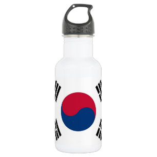 Agua Botella de la bandera surcoreana de la libertad