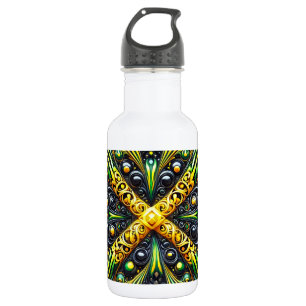 Agua Botella de libertad Colores jamaiquinos