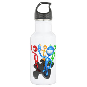 Agua Botella de libertad de conciencia sobre autismo