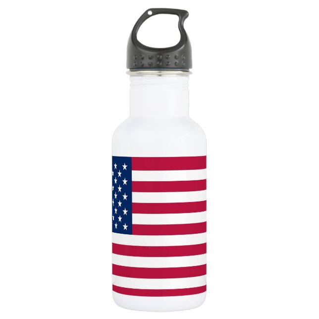 Agua Botella de Libertad de la Bandera de Estados Unido (Anverso)