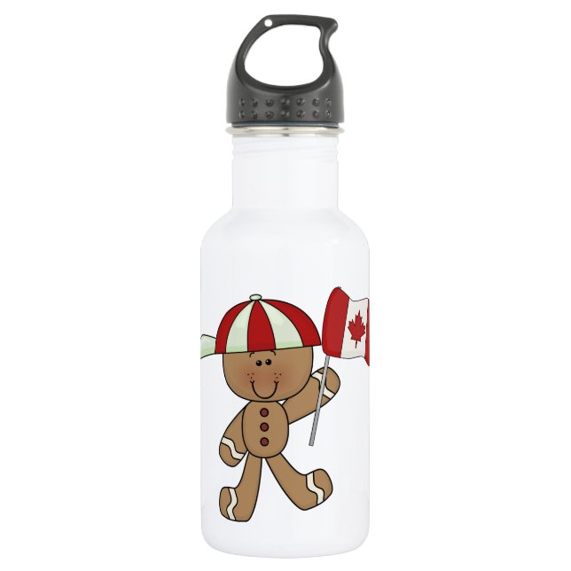 Agua Botella de libertad de la bandera de GingerCa (Anverso)