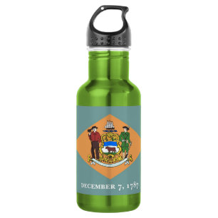 Agua Botella de libertad de la bandera del estado de De