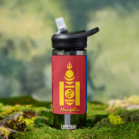Botella de Mongolia, bandera patriótica mongola