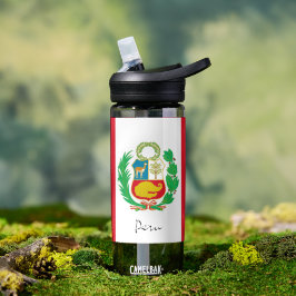 Agua Botella de Perú, bandera patriótica peruana