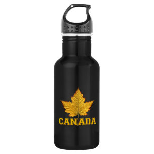 Agua Botella de recuerdo Canadá Varsity