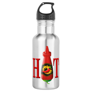 Agua Botella de salsa picante