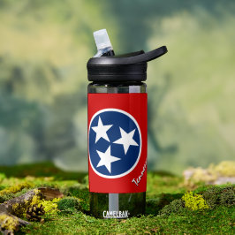 Agua Botella de Tennessee, bandera patriótica de Tennes