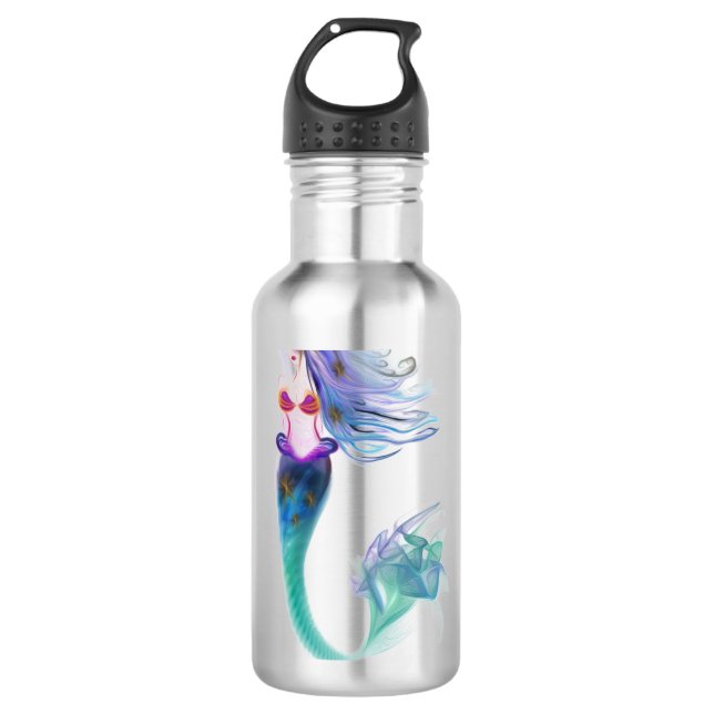 Agua Botella de Watre de la sirena (Anverso)