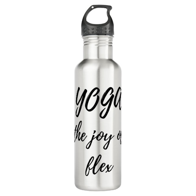 Agua Botella de yoga (Anverso)