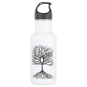 Agua Botella del árbol de la vida