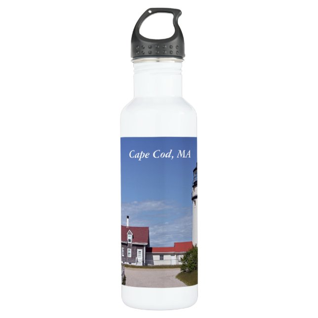 Agua Botella del faro de Cape Cod (Anverso)