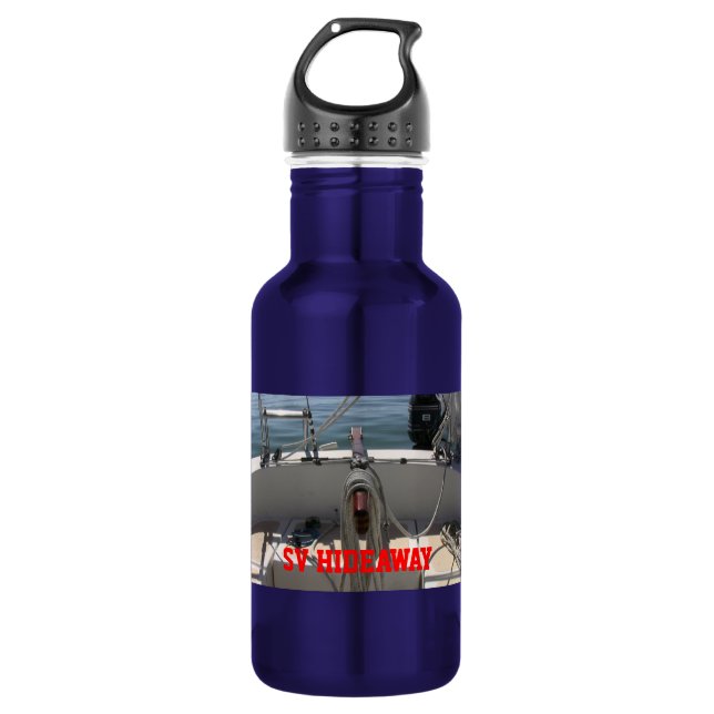 Agua Botella Deportiva de Vela OcultarAway (Anverso)