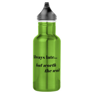 Agua Botella Deportiva de Worth It