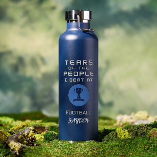 Agua Botella "Lágrimas de la gente a la que pego en el 