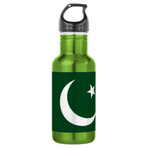 Agua Botella paquistaní de la bandera de la libertad