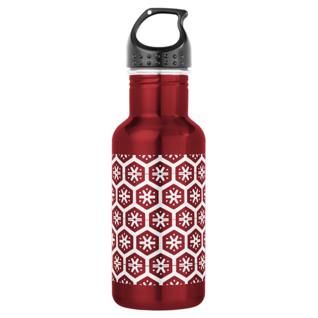 Agua Botella - Picante de nieve en blanco (Anverso)