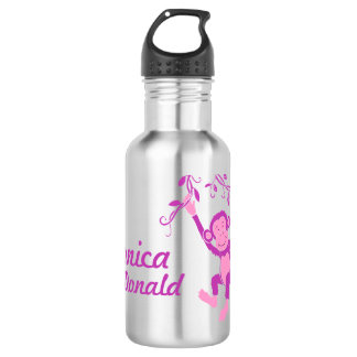 Agua Botella púrpura rosada linda de las bebidas de los