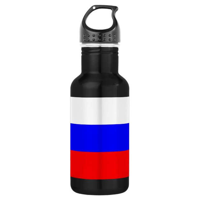 Agua Botella rusa de la bandera de la libertad (Anverso)