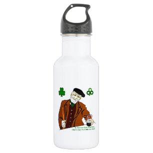 Agua Botella vieja irlandesa de bebidas alcohólicas