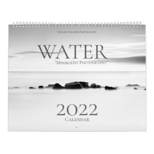Agua, Calendario de fotografía Minimalista 2022