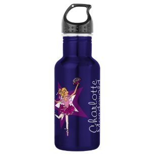 Agua Chicas de Ballerina nombrados botella de bebidas m