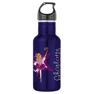 Agua Chicas de Ballerina nombrados botella de bebidas m