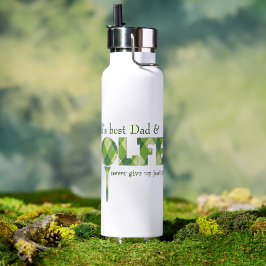 Agua Dad Golfer botella de tés verde