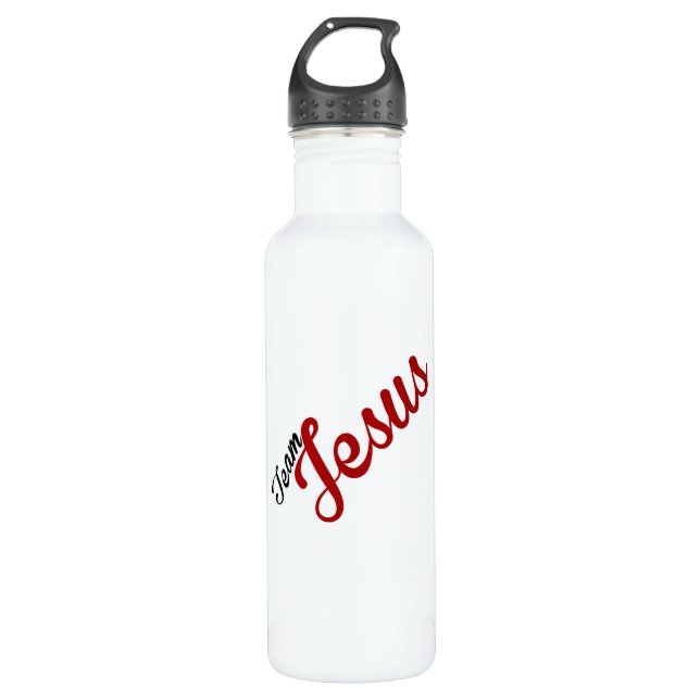 Agua de botella de Jesús del equipo (Anverso)