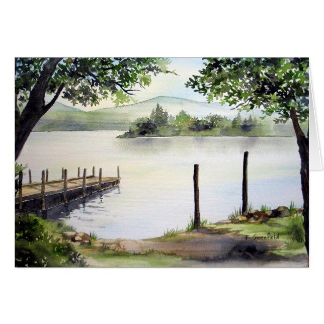 Agua de Derwent, distrito de los lagos, Inglaterra (Anverso (Horizontal))