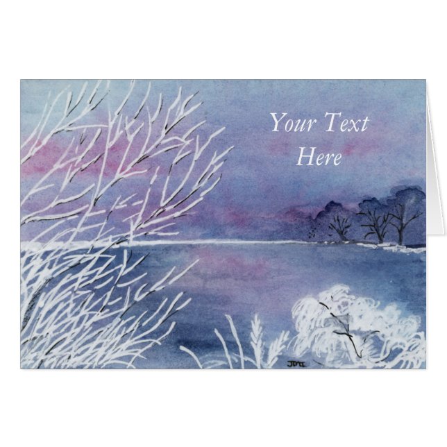 Agua De Ice Pond (Anverso (Horizontal))