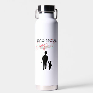 Agua El Modo Negro De Papá Rojo Siempre En Botella De A