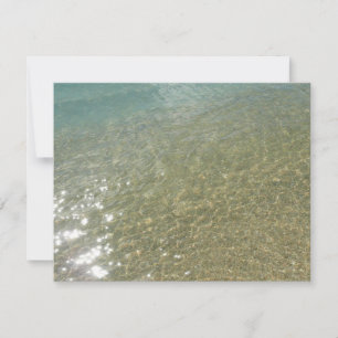 Agua en la Playa I Fotografía de Naturaleza Abstra