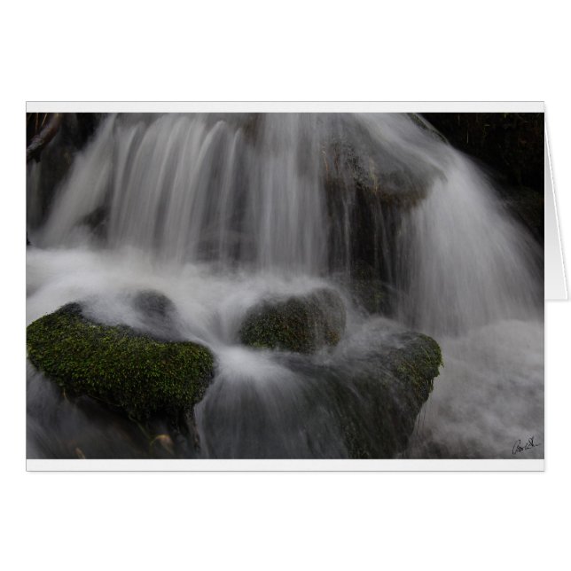 Agua en movimiento 1 (Anverso (Horizontal))