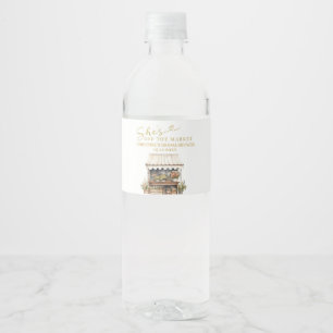 Agua Etiqueta De Botella Para Despedida De Soltera She'