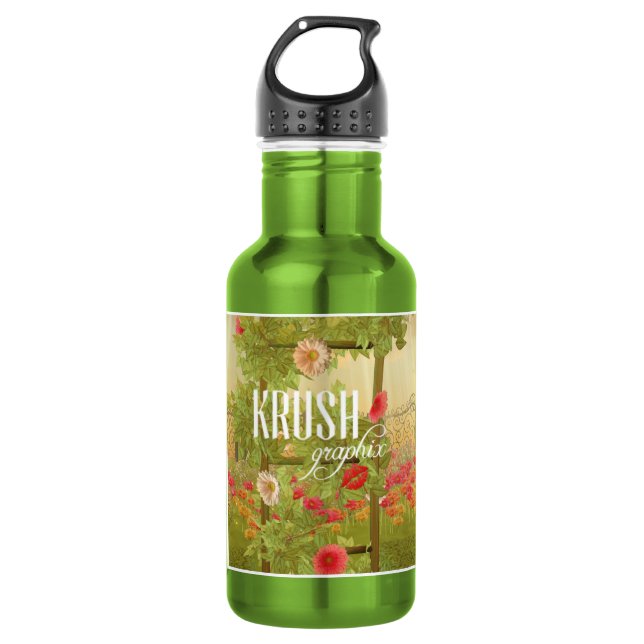 Agua Krush Graphix por botella de novela Ahsek 1 (Anverso)