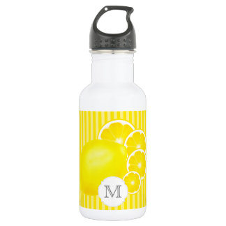 Agua Lemones monogramados para la botella de Lemonade