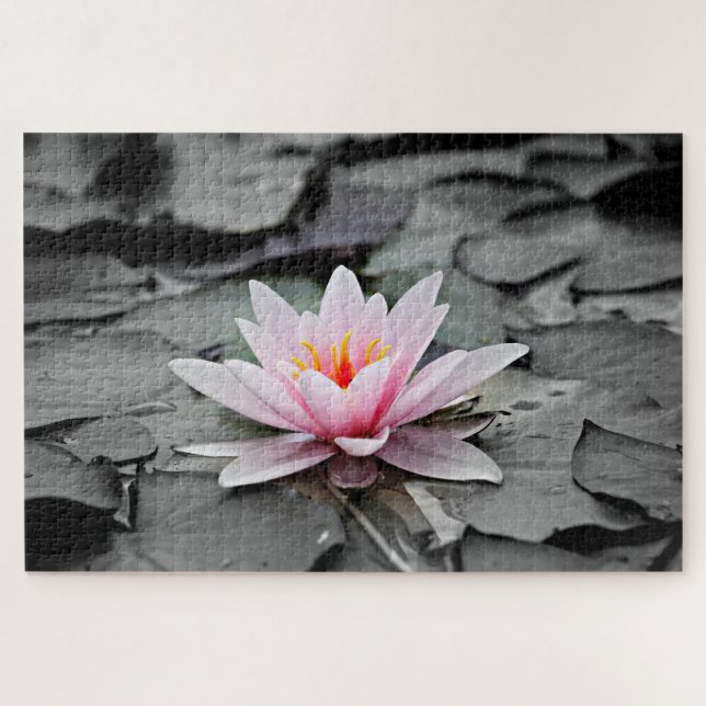 Agua Lily Aquatic Planta Jigsaw Puzzle (Horizontal)
