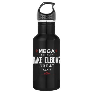 Agua MEGA Hace Los Elbows Grandes Nuevamente Botella De